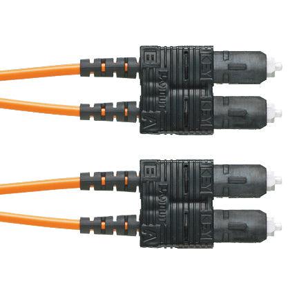 Panduit F5S2-2M10Y Fibre Optic Cable 10 M Sc Om3 Orange
