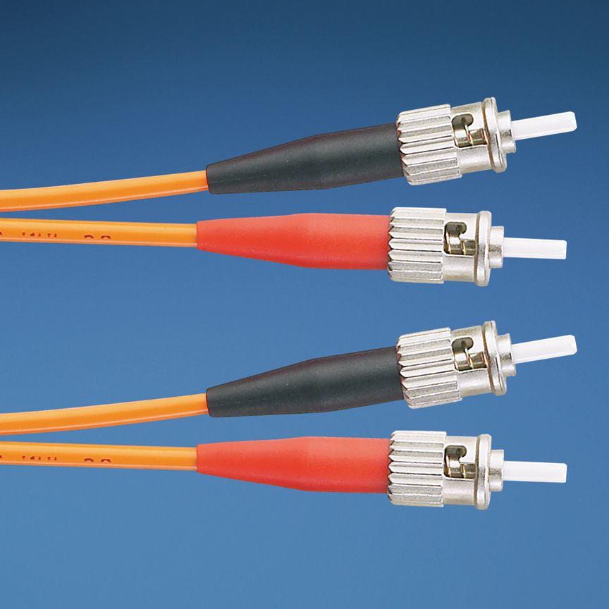 Panduit F6D2-2M1 Fibre Optic Cable 1 M 2X St Ofnr Om1 Orange