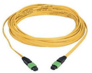 Panduit F912D5-5M8Y Fibre Optic Cable 8 M Mpo Ofnp Os2 Yellow