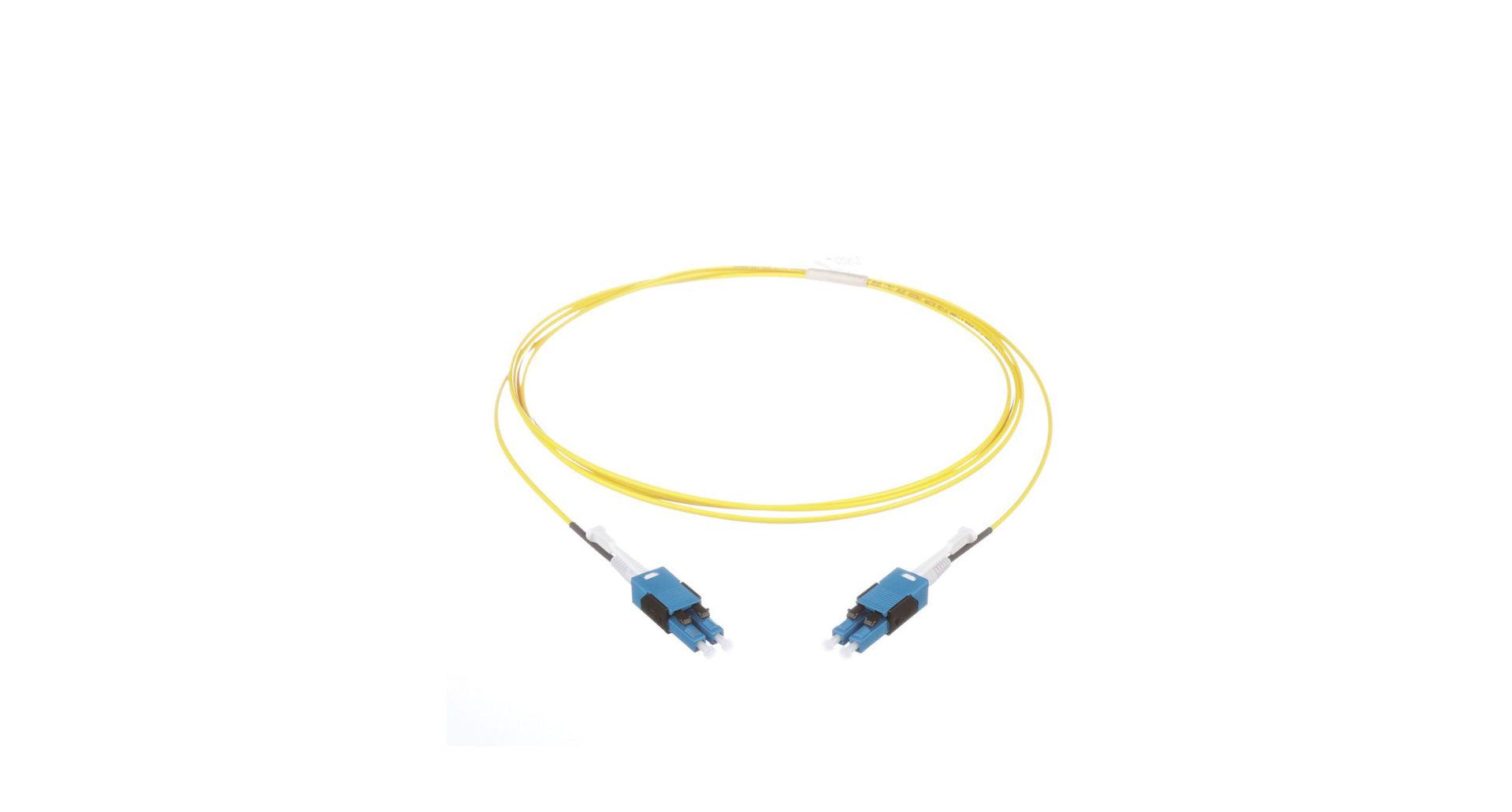 Panduit F92Rlununonm001 Fibre Optic Cable 1 M Lc Os2 Yellow