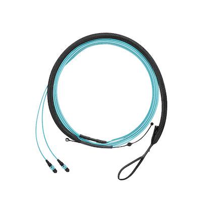 Panduit F9Trl5Nqssnm4.5 Fibre Optic Cable 4.5 M Mpo Lc Os2 Turquoise