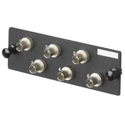 Panduit Fap8Wstz Fibre Optic Adapter St 1 Pc(S) Black