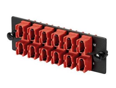 Panduit Fapv0824Rdmpo Fibre Optic Adapter Mpo Black, Red