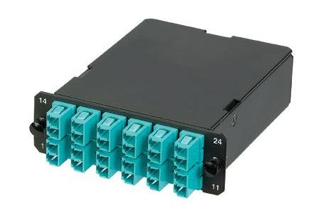 Panduit Fczo-24-10By Fibre Optic Adapter Lc/Mpo Black