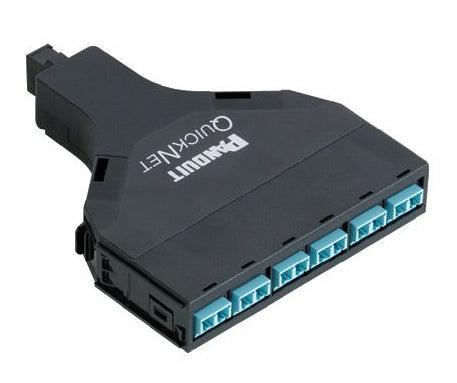 Panduit Fq5N-08-10As Fibre Optic Adapter Lc/Mpo Black