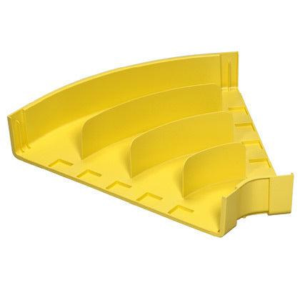 Panduit Frh4524X4Yl Cable Tray Accessory Cable Horizontal Tee Fitting