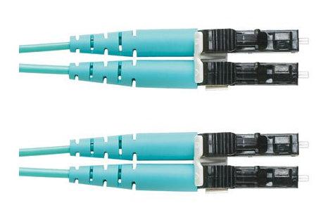 Panduit Fx2Ellnlnsnm048 Fibre Optic Cable 48 M Lc Om3 Aqua Colour