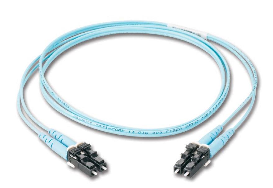 Panduit Fx2Ellnsnsnm047 Fibre Optic Cable 47 M Lc Sc Om3 Aqua Colour