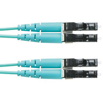 Panduit Fx2Erlnlnsnf024 Fibre Optic Cable 7.32 M Lc Ofnr Om3 Aqua Colour