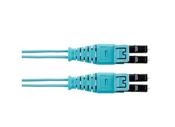 Panduit Fx2Erq1Q1Snf070 Fibre Optic Cable 21.34 M Lc Ofnr Om3 Aqua Colour