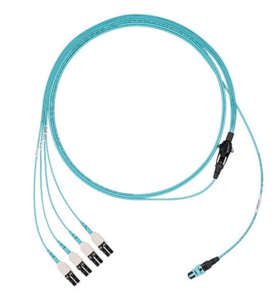 Panduit Fx8Rl7Nusqnm023 Fibre Optic Cable 23 M Panmpo Lc Om3 Aqua Colour