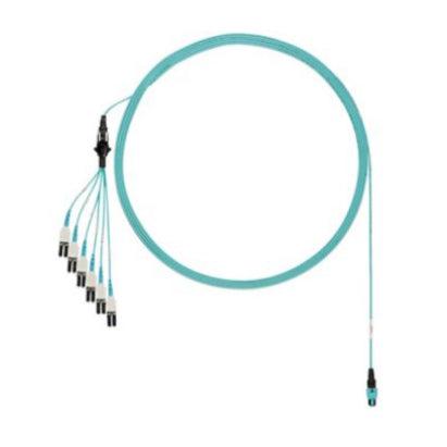 Panduit Fztrl8Nugsnm022 Fibre Optic Cable 22 M Panmpo Lc Om4 Aqua Colour