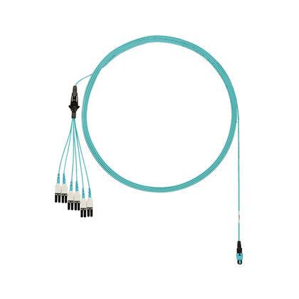 Panduit Fztrp8Nujsnf035 Fibre Optic Cable 10.6 M Panmpo Lc Ofnp Om4 Aqua Colour