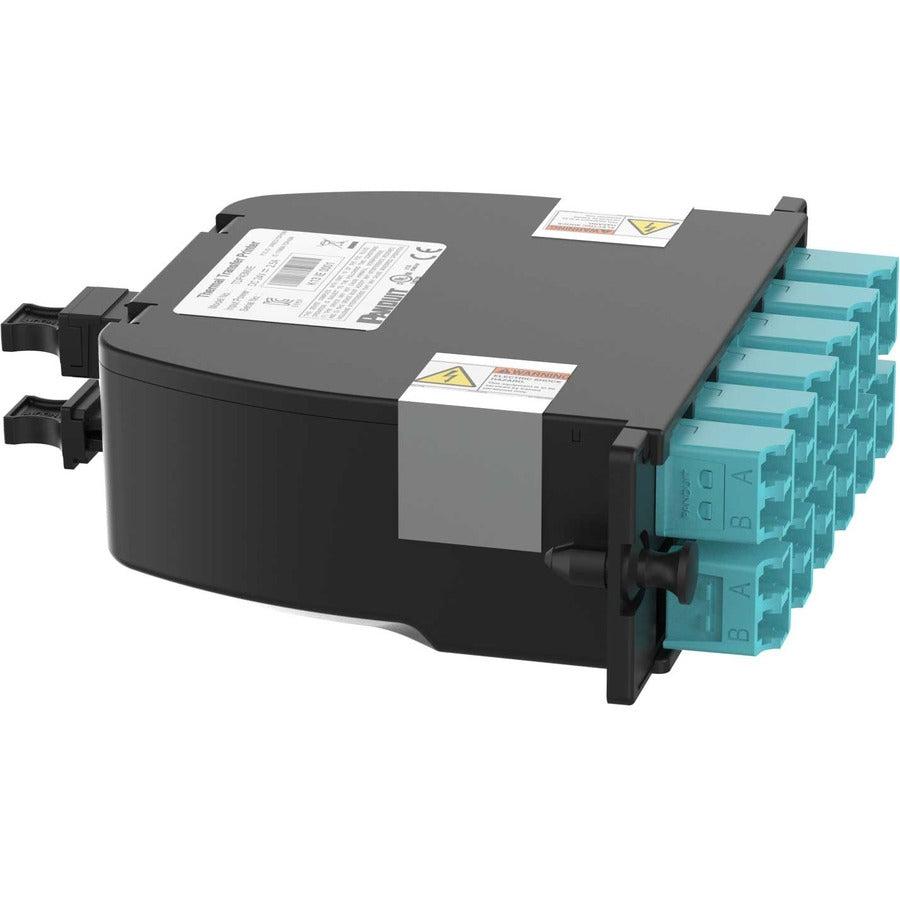 Panduit Fc2Za-24-10U Fibre Optic Adapter Lc/Mpo Aqua Colour, Black