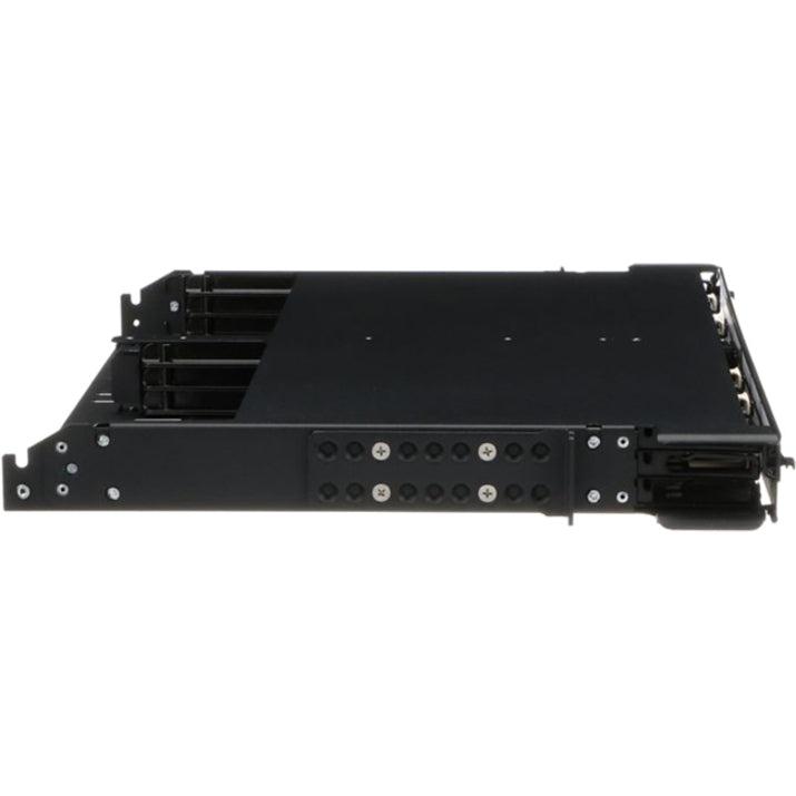 Panduit Flex1U04 Cable Organizer Rack Cable Tray Black 1 Pc(S)