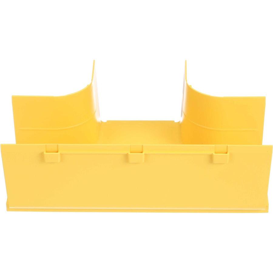 Panduit Frt4X4Lyl Cable Tray T-Type Cable Tray 90° Yellow