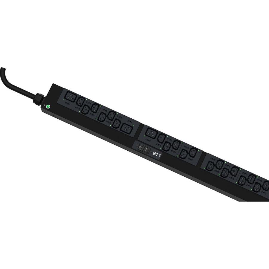 Panduit G5 Intelligent 48-Outlet Mi PDU - 415V 30 Amp 3-Phase Monitored Input 0U Full Length | Tecisoft P48D03M