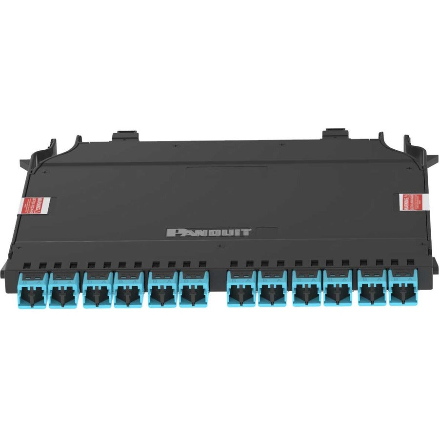 Panduit HD Flex MPO-LC Cassette, OS2, 24 Fiber, Universal FHC9N-24-10U