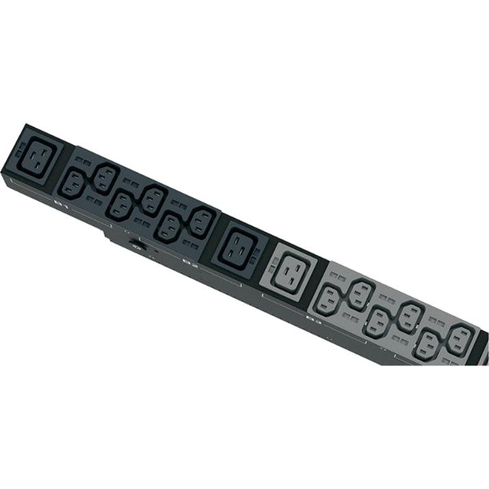 Panduit MI PDU - 60AMP Power Distribution Unit 18 C13 6 C19 | Tecisoft P24D33M