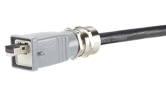 Panduit Mpsiv56Xt Wire Connector Rj45 Grey