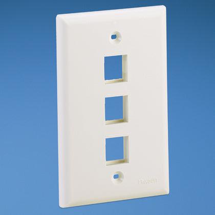 Panduit Nk3Fnwh Wall Plate/Switch Cover White