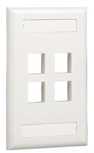 Panduit Nk4Figy Wall Plate/Switch Cover Grey