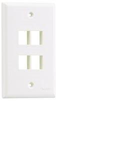 Panduit Nk4Fnig Wall Plate/Switch Cover White