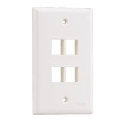 Panduit Nk4Fnwh Wall Plate/Switch Cover White