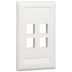 Panduit Nk4Fwhy Wall Plate/Switch Cover White