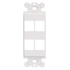 Panduit Nk4Rmfiw Wall Plate/Switch Cover White