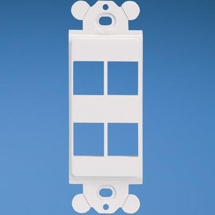 Panduit Nk4Rmfwh Wall Plate/Switch Cover White