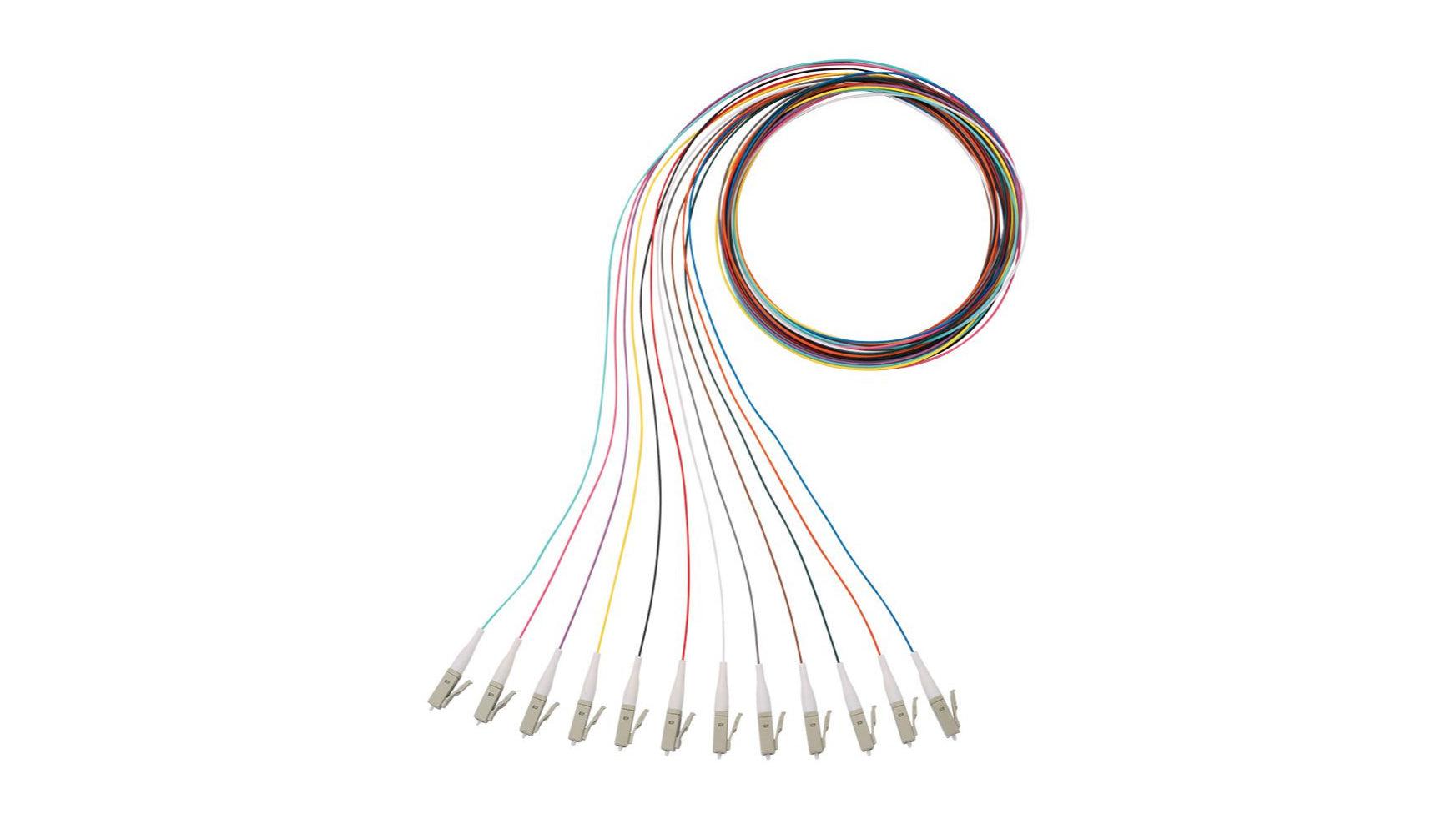 Panduit Nkfpx1Bn1Nkm002 Fibre Optic Cable 2 M Lc Pigtail Om3 Aqua Colour