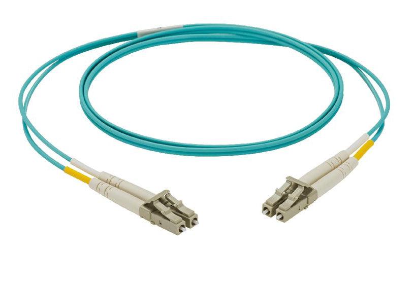 Panduit Nkfpz22Rllsm006 Fibre Optic Cable 6 M Lc Ofnr Om4 Aqua Colour