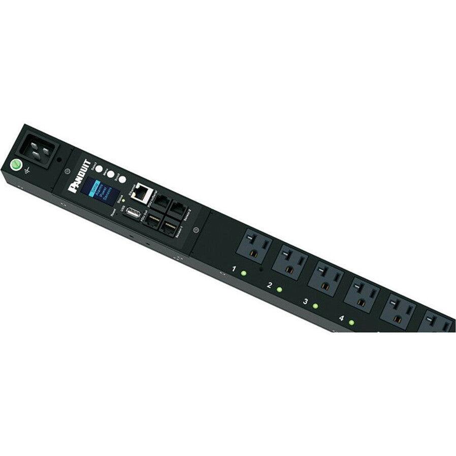 Panduit P12E22M Power Distribution Unit (Pdu) 12 Ac Outlet(S) Black