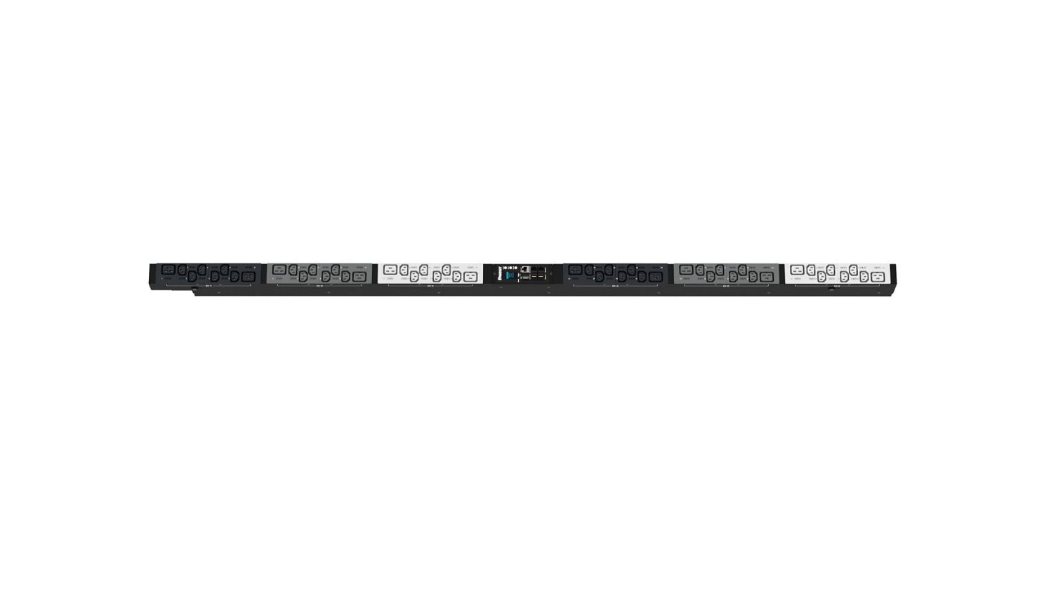 Panduit P48F19M-BU2C Vertical, (36) C13, (12) C19, Monitored Outlet