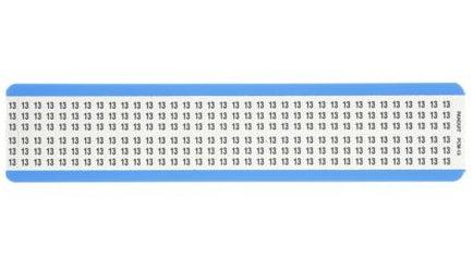 Panduit Pcm-13 Printer Label Black, White