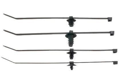 Panduit Pum-925-3H-T30 Cable Tie Mount Black Nylon 200 Pc(S)