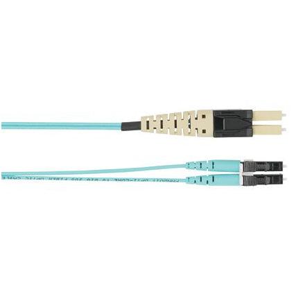 Panduit Pvqzpe10Lqm05.0 Fibre Optic Cable 5 M Lc Ofnp Om4 Aqua Colour