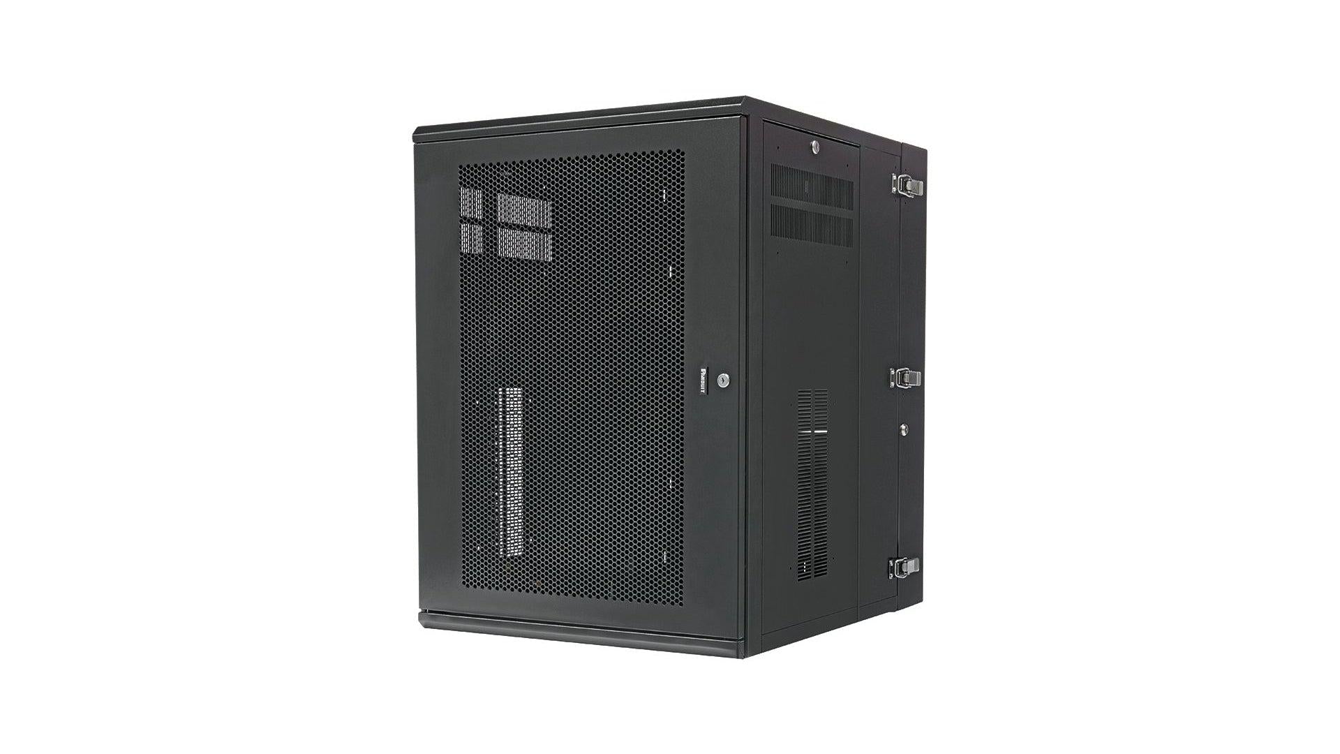 Panduit Pzwmc1830P Rack Cabinet 18U Wall Mounted Rack Black