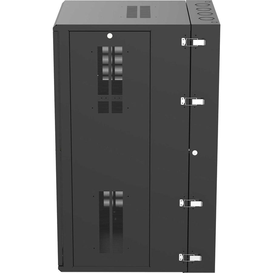 Panduit PanZone Wall Mount Cabinet with Windowed Door, 26 RU PZWMC2630W