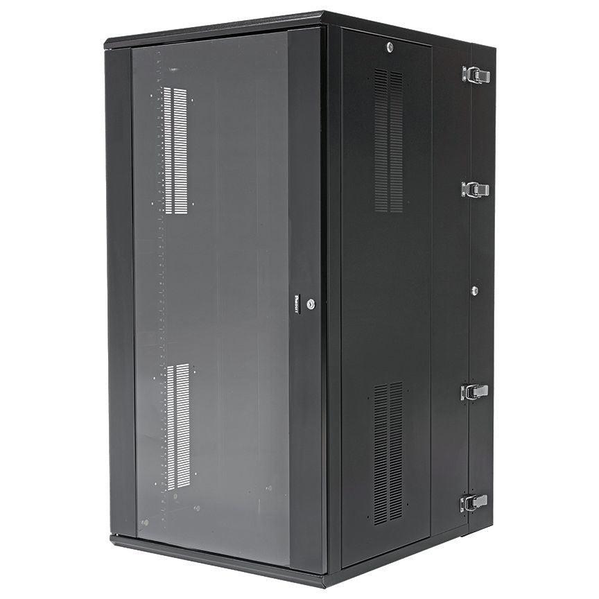 Panduit PanZone Wall Mount Cabinet with Windowed Door, 26 RU PZWMC2630W