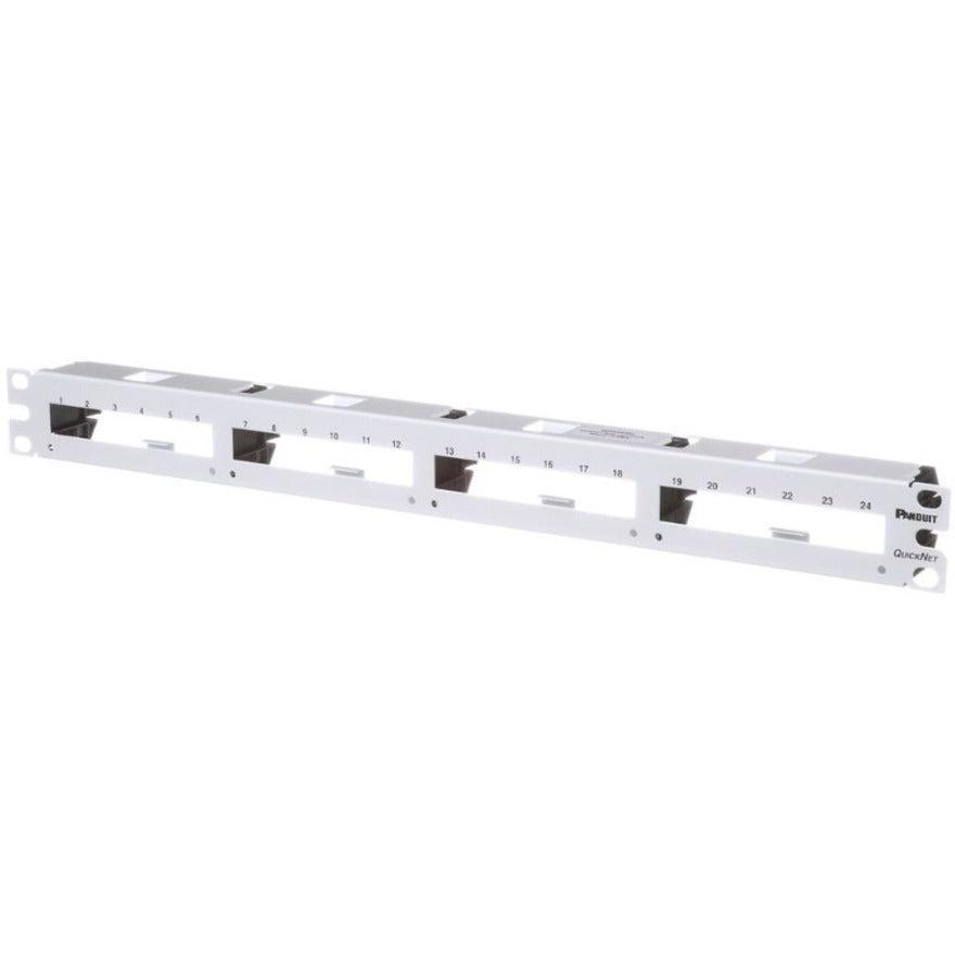 Panduit Qpp24Wh Patch Panel 1U