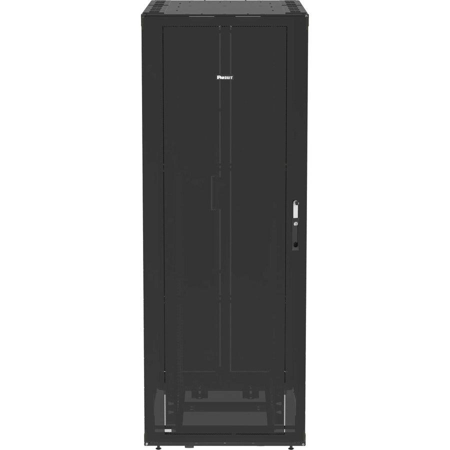 Panduit S8522Bu Rack Cabinet 45U Freestanding Rack Black