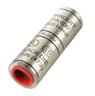 Panduit Sa600-2 Wire Connector Aluminium, Black, Red