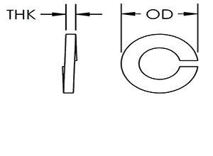 Panduit Sbslw62-C Nut Lock Nut 100 Pc(S)