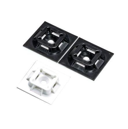 Panduit Sgabm25-S6-C Cable Tie Mount Black Nylon 100 Pc(S)