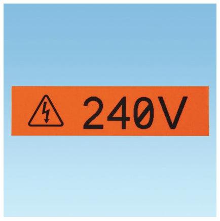 Panduit T050X000Vwc-Wh Label-Making Tape White On Red