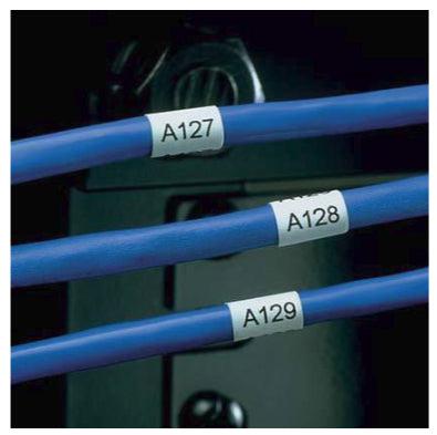 Panduit T075X000C1C-Bk Label-Making Tape Black On White