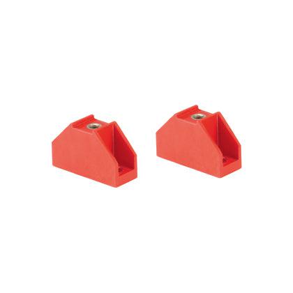 Panduit Ugb-In-So Grounding Hardware Plastic Red