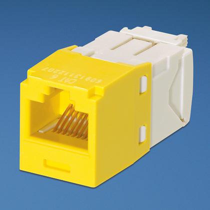 Panduit Utp Rj-45 Minijack Kat6, Yellow